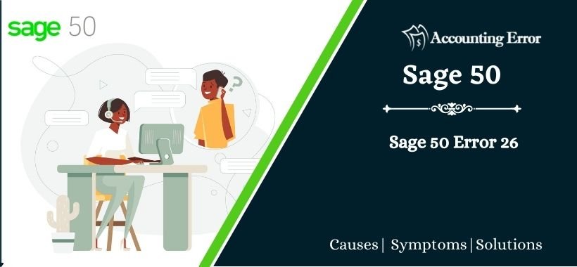 Fix Sage 50 Error 26