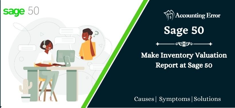 Make Inventory Valuation Report at Sage 50