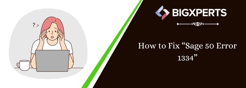Resolve Sage 50 Error 1334