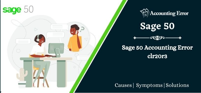 Sage 50 Accounting Error clr20r3
