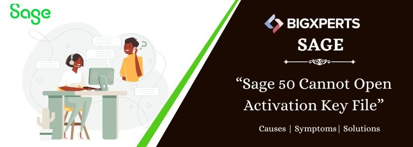 Sage Cannot Open Activation Key File