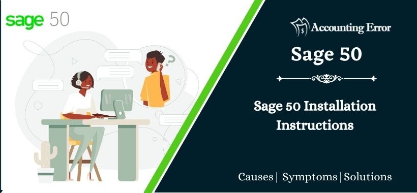 Sage 50 Installation Instructions