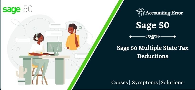Sage 50 Multiple State Tax Deductions
