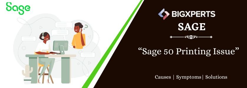 Sage 50 Printing Issue