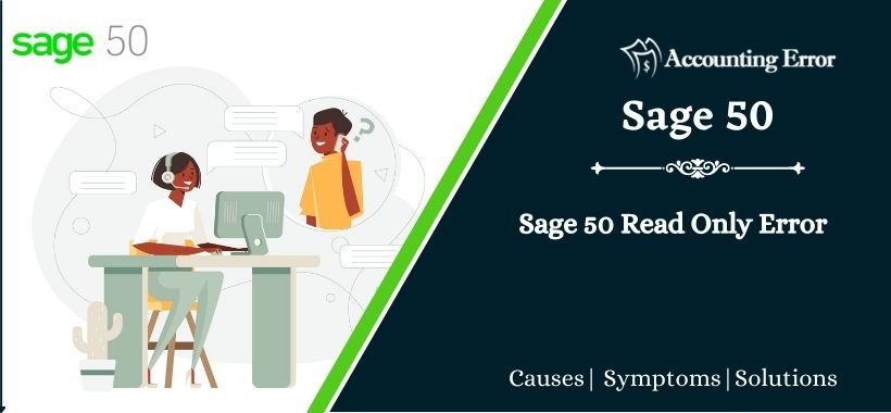 Sage 50 Read Only Error