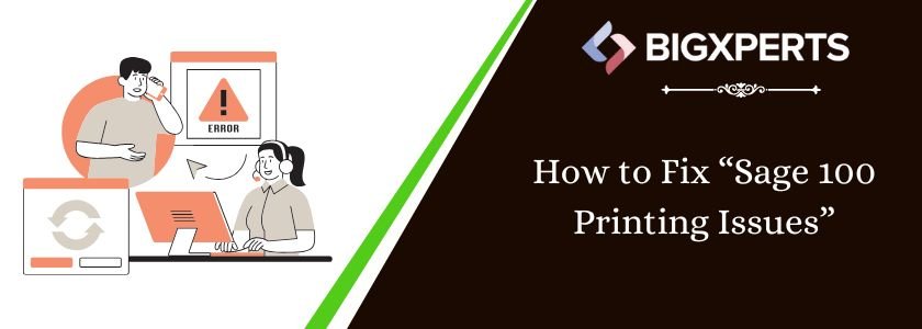 resolve Sage 100 Printing Issues 1