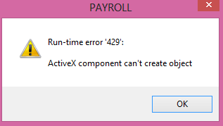 Sage 50 runtime error 429