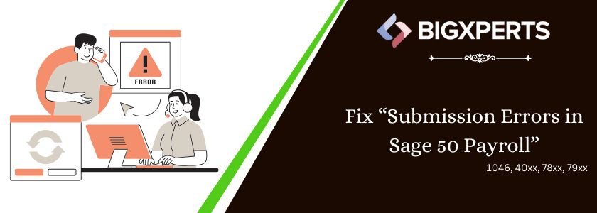 Sage 50 Payroll Submission errors