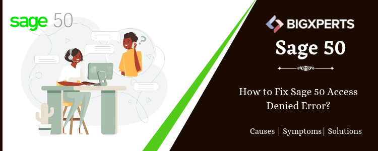 sage 50 access denied error