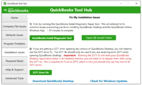 install QuickBooks Tool Hub