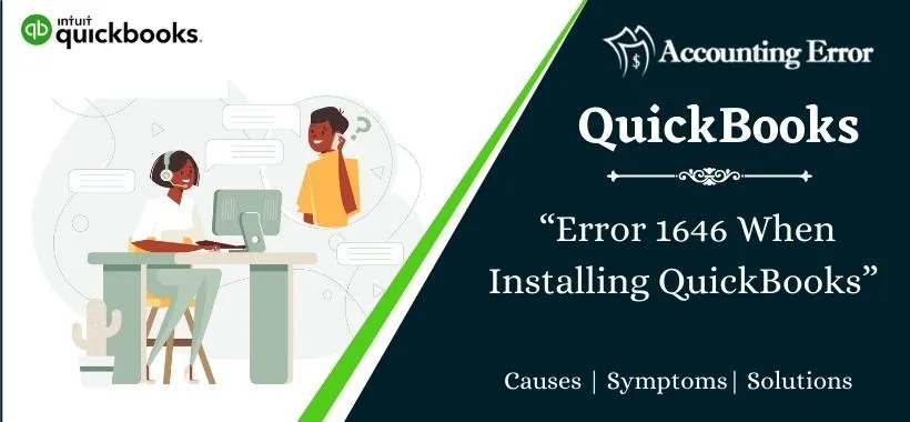 Fix QuickBooks Error 1646