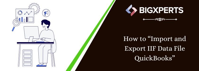 Import and Export IIF File QuickBooks