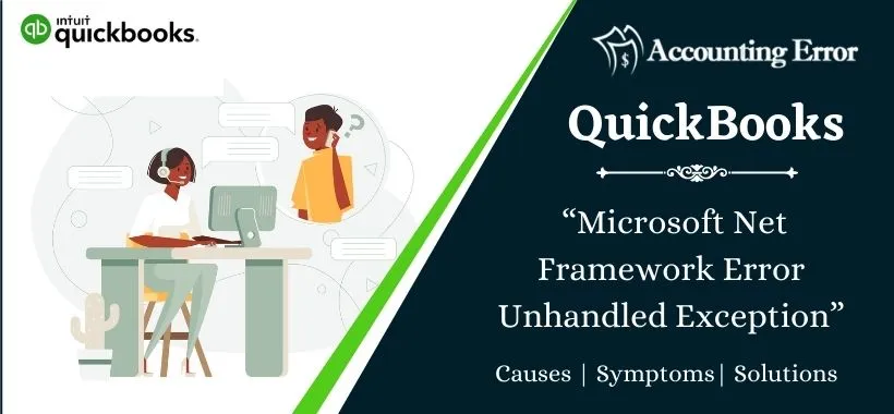 Microsoft Net Framework Error Unhandled Exception