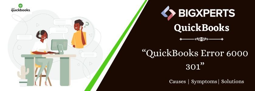 QuickBooks Error 6000 301