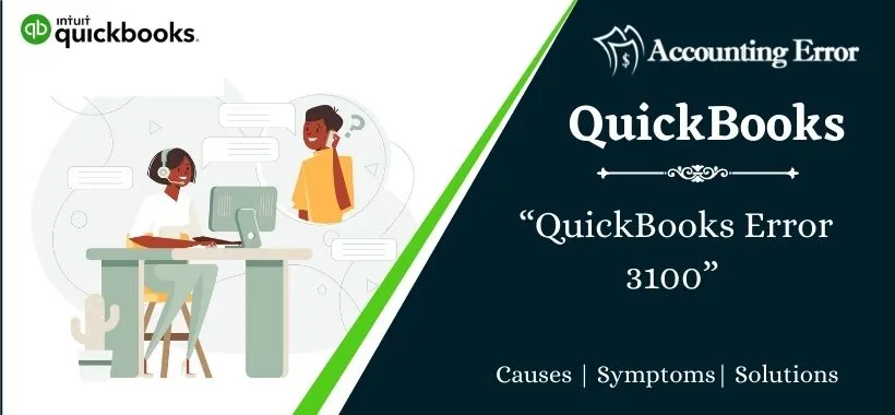 QuickBooks Error 3100