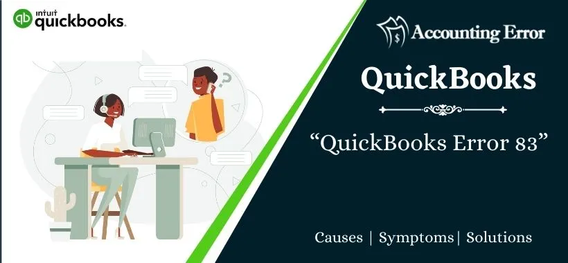 QuickBooks Error 83