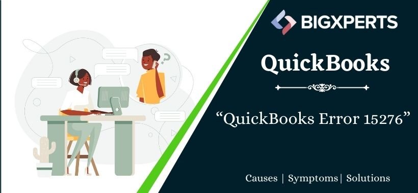 QuickBooks Error 15276