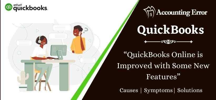 QuickBooks Online is Improved with Some New Features