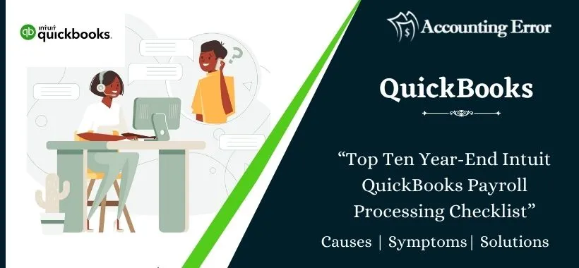 QuickBooks Payroll Processing Checklist