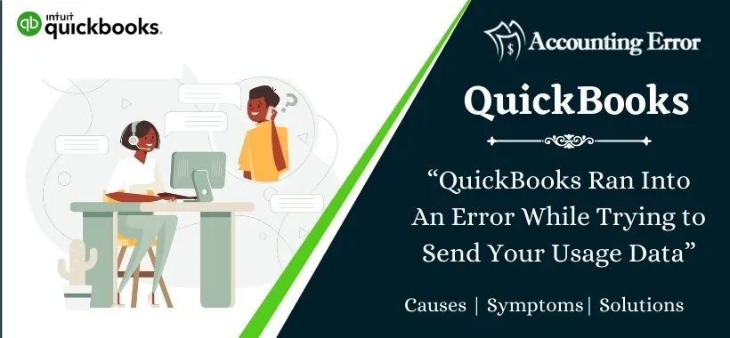 QuickBooks Ran Into An Error While Trying to Send Your Usage Data