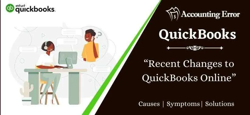 Recent Changes to QuickBooks Online