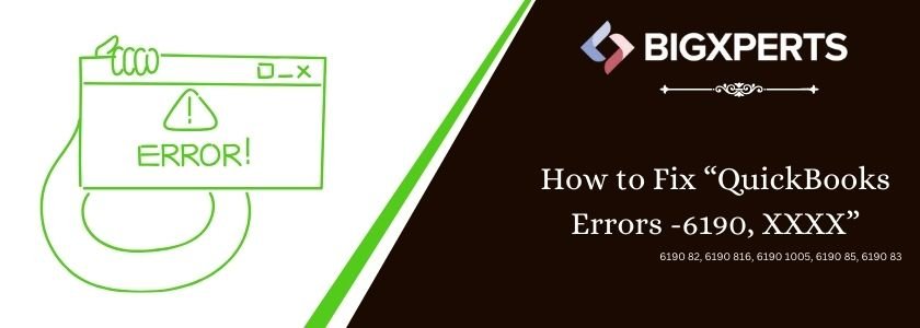 fix QuickBooks Errors 6190