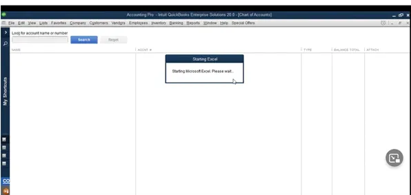 Import Chart of Accounts from Excel to QuickBooks 10