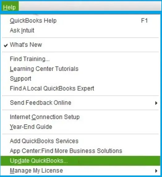 Update Your QuickBooks