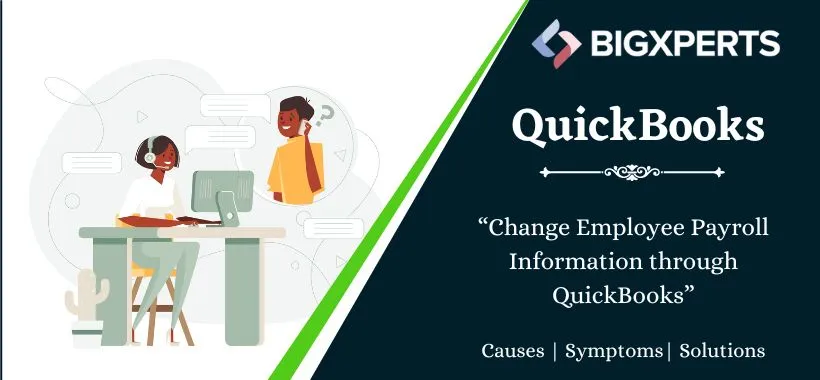 Change Employee Payroll Information through QuickBooks