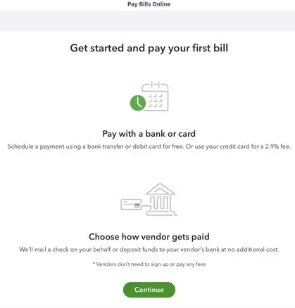 Pay bills online(NEW) in QBD Mac 2023