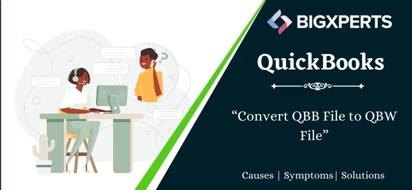Convert QBB File to QBW File