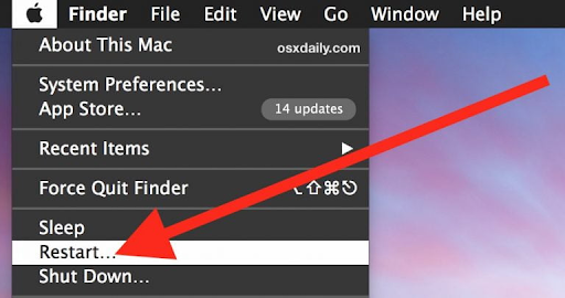 Restart the Client Computer