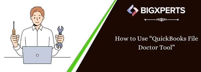 run QuickBooks File Doctor Tool to fix company file issues